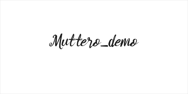 Muttero_demo Logo