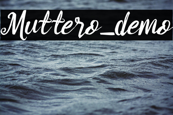 Muttero_demo Example 3