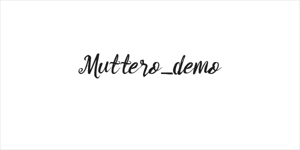 Muttero_demo Logo