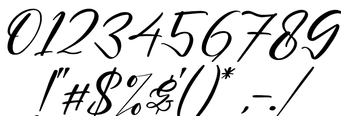 Muttiara Pagi Italic Font OTHER CHARS