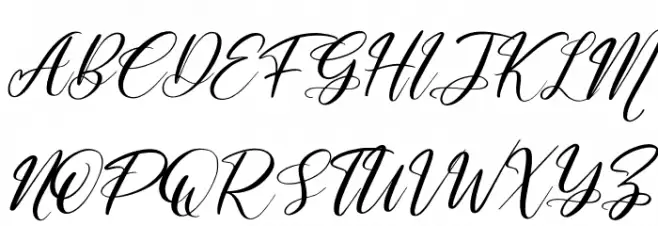 Muttiara Pagi Italic Fonte MAIÚSCULAS