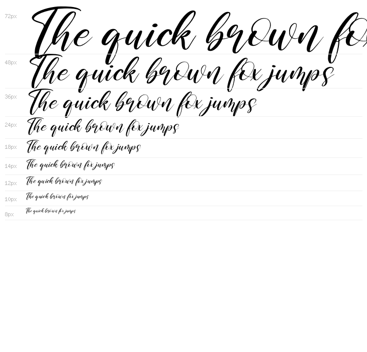 Muttiara Pagi Italic Waterfall