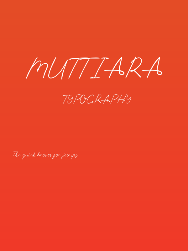 Muttiara Poster