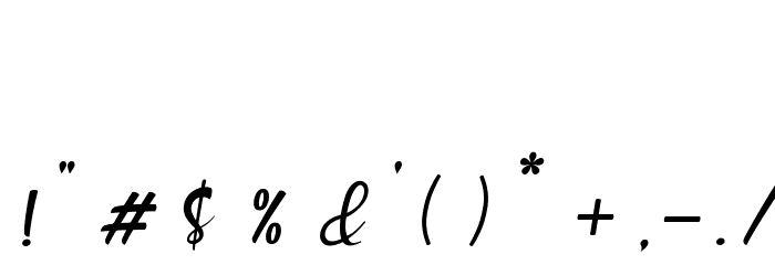Muttung - Rustic Font OTHER CHARS