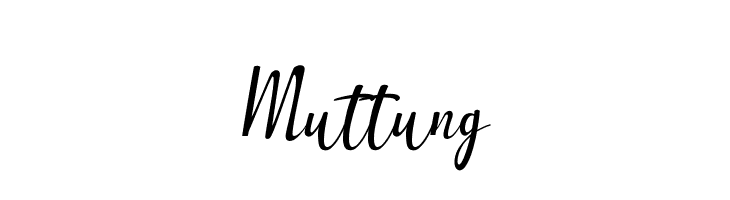 Muttung  Free Fonts Download