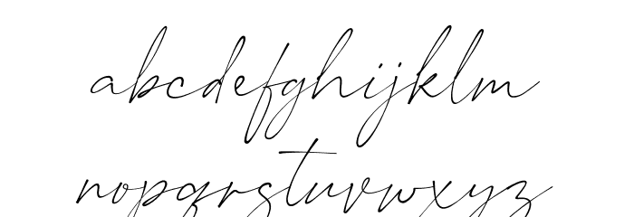 Mutually Beneficial Font LOWERCASE