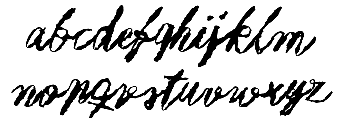 Muurahaiskarhu Font LOWERCASE