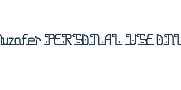 Muzafer PERSONAL USE ONLY! Logo