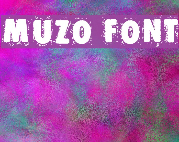 Muzo Font examples