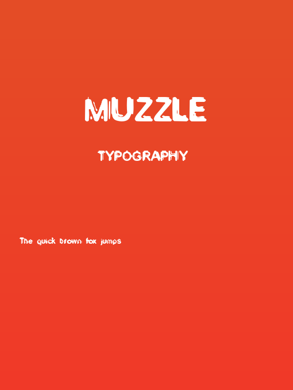 Muzzle Poster