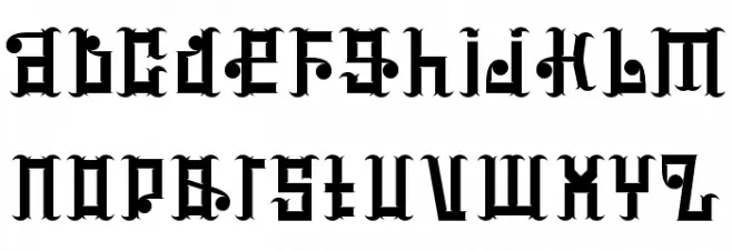 mucilage type Expanded Bold Fuentes MINÚSCULAS