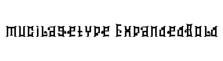 mucilagetype-ExpandedBold  les polices de caractères gratuit tlcharger