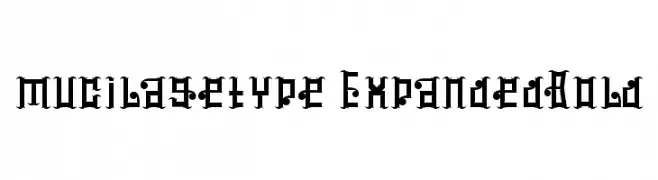 mucilagetype-ExpandedBold  Frei Schriftart Herunterladen
