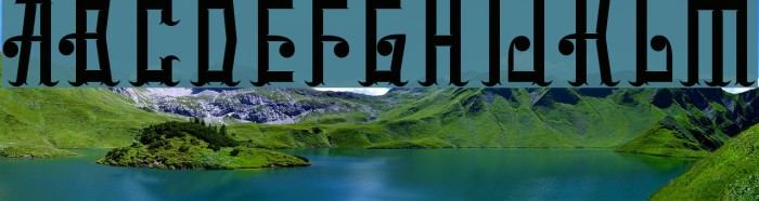 mucilagetype-ExpandedBold Font examples