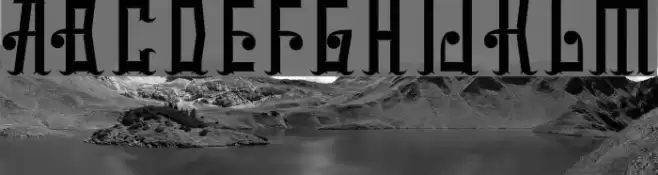 mucilagetype-ExpandedBold Schriftart examples