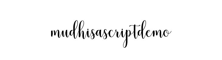 mudhisascriptdemo  baixar fontes gratis