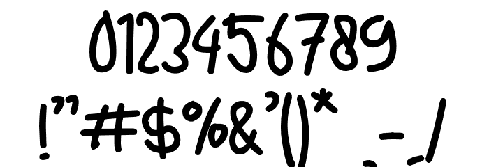 multikultural Font OTHER CHARS