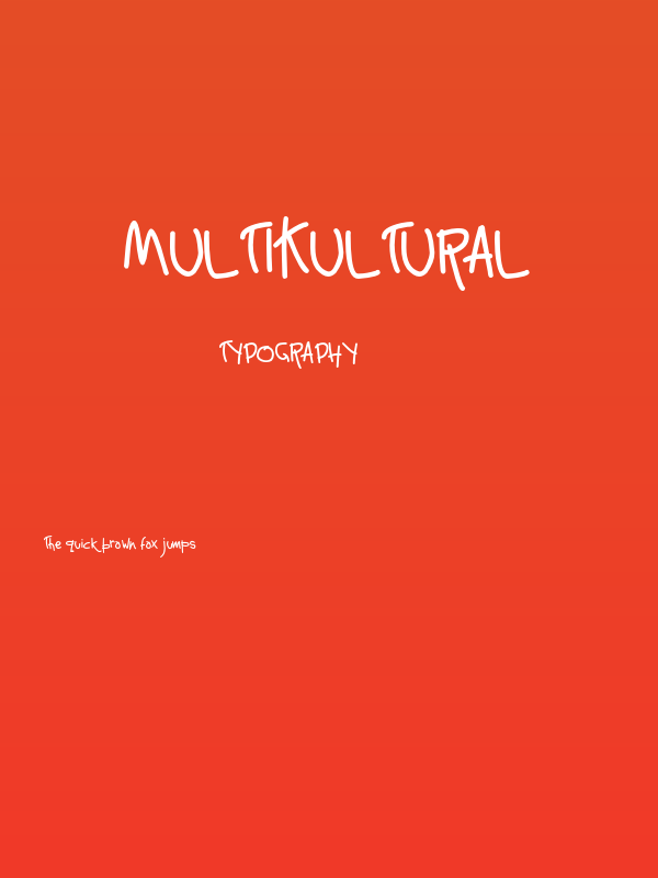 multikultural Poster