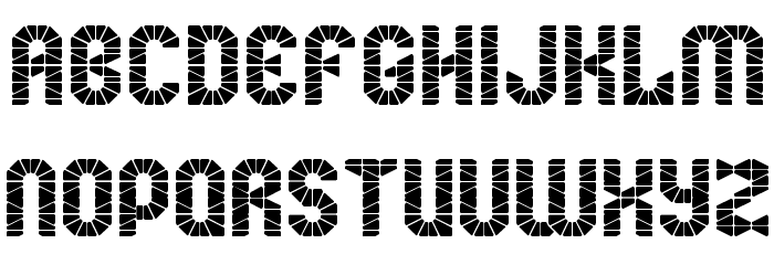 mummification Regular Font LOWERCASE