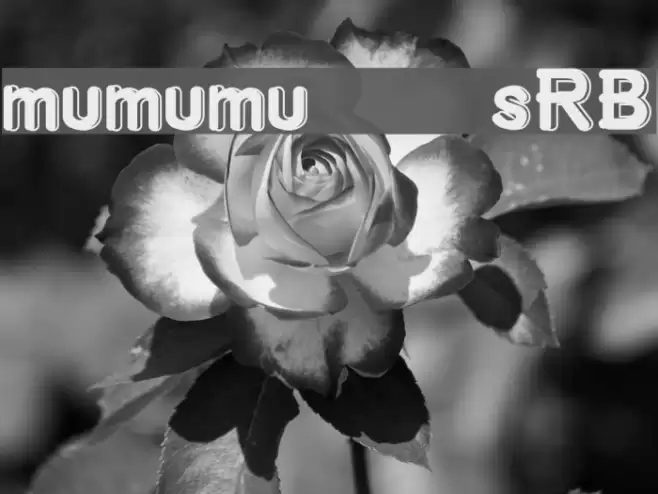 mumumu [sRB] Font examples