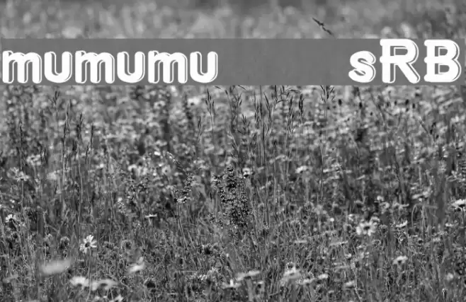mumumu [sRB] Font examples