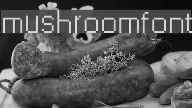 mushroomfont Example 2