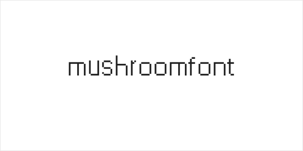 mushroomfont Logo