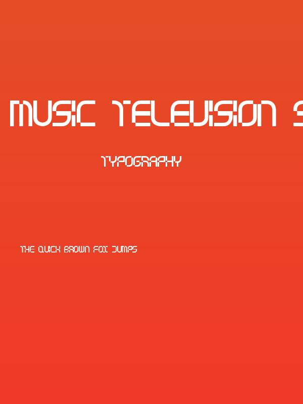music television selector Poster
