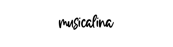 musicalina  नि: शुल्क फ़ॉन्ट्स डाउनलोड