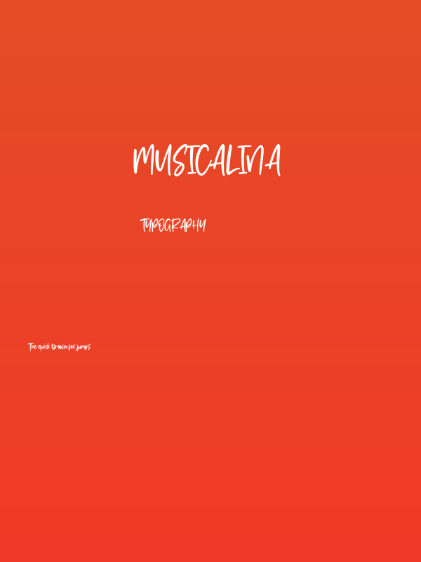 musicalina Poster