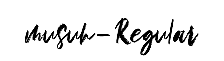 musuh-Regular  لخطوط تنزيل
