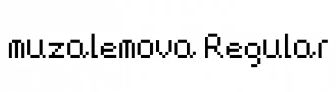 muzalemova Regular  Descarca Fonturi Gratis