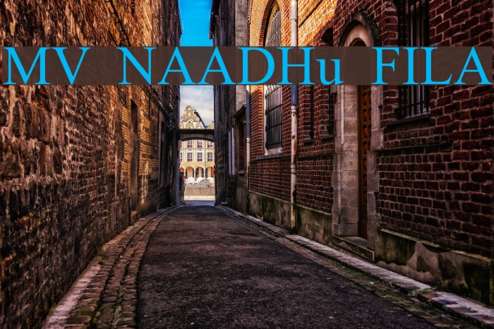 MV NAADHu FILA Font examples