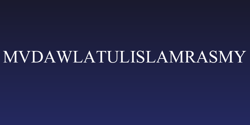 MVDawlatulIslamRasmy Social Header