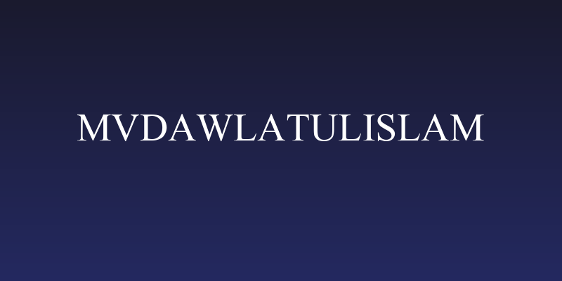 MVDawlatulIslam Social Header