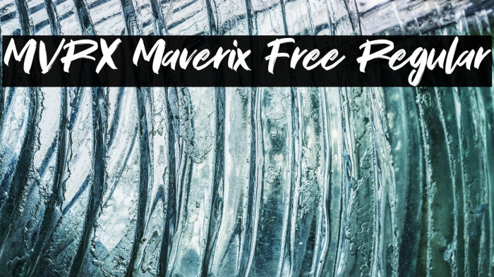 MVRX Maverix Free Regular Example 1