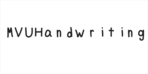 MVUHandwriting Logo