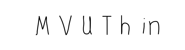 MVUThin Font