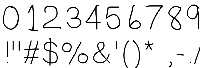 MVUThin Font OTHER CHARS