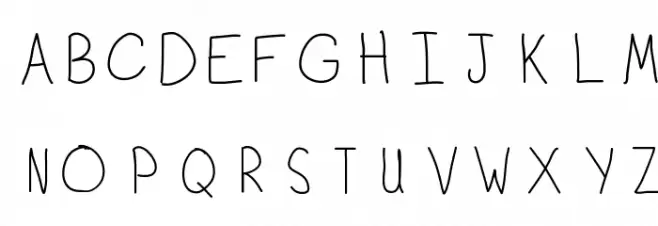 MVUThin Schriftart Groß