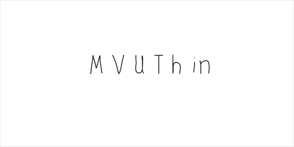 MVUThin Logo
