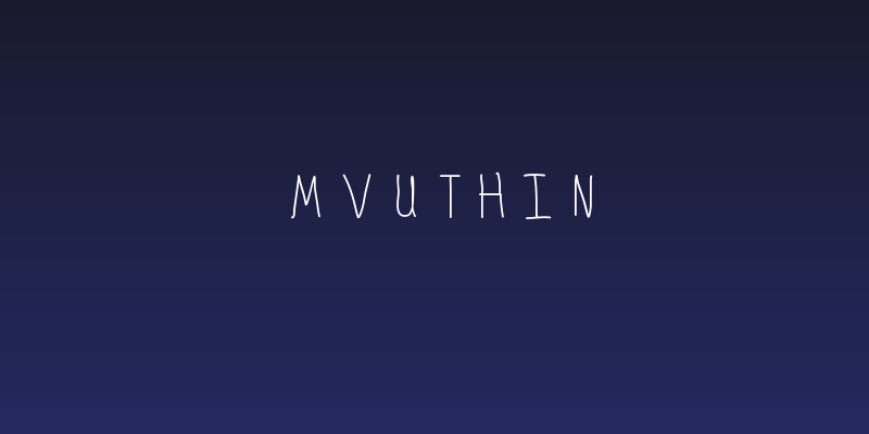 MVUThin Social Header
