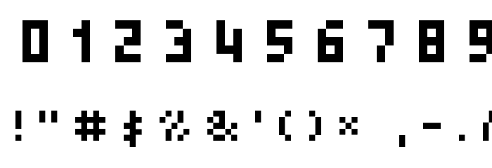 MW TACO Font OTHER CHARS