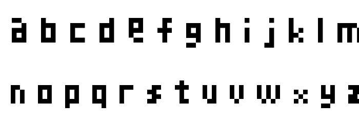 MW TACO Font LOWERCASE