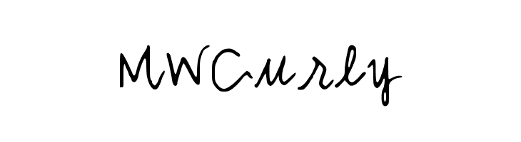 MWCurly  Free Fonts Download