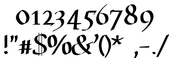 MWaKomia Font OTHER CHARS