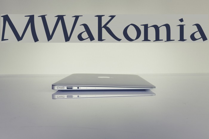MWaKomia Font examples