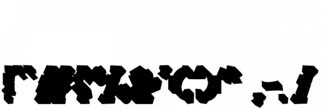 Mwd Graff Extrude Font OTHER CHARS