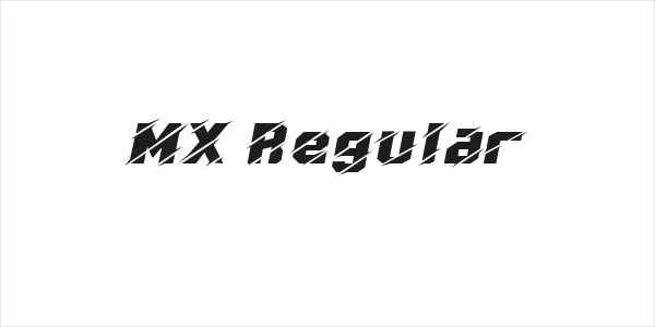 MX Regular Logo