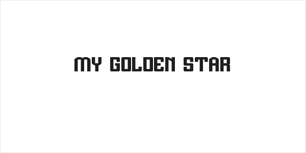 MY GOLDEN STAR Logo